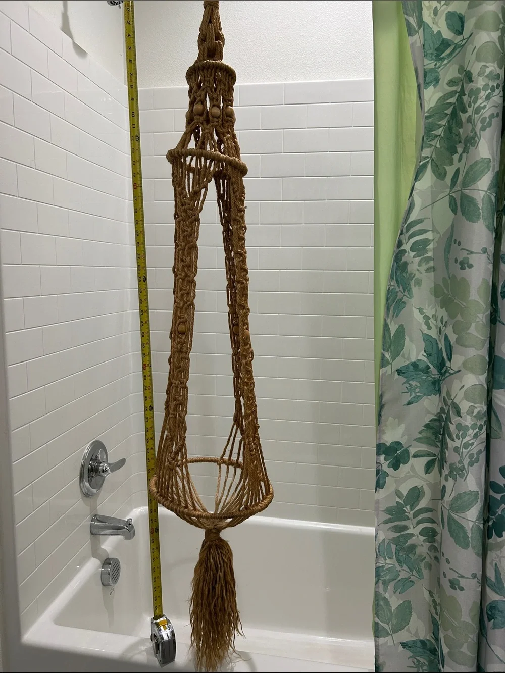 Handmade jute Macrame plant hanger